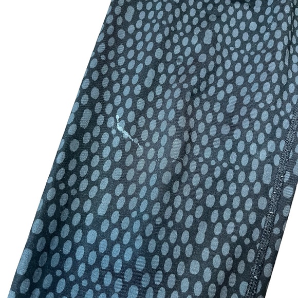Nike Gray Spotted Full Length Leggings Size L Women - Picture 7 of 10